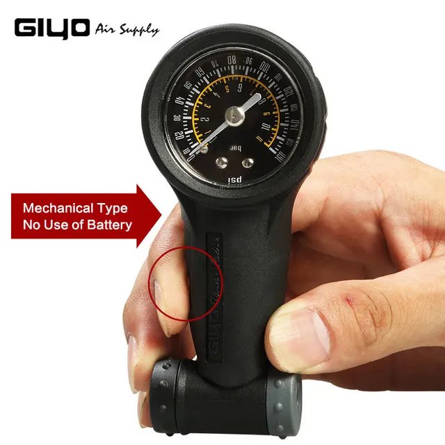 Buy Giyo 160 PSI Bicycle Tire Air Pressure Gauge Mini