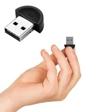 Мини USB Bluetooth адаптер V 2,0 двойной режим беспроводной USB ключ V2.0 EDR 100m для ноутбука Win 7/8/10/XP Bluetooth USB ключ