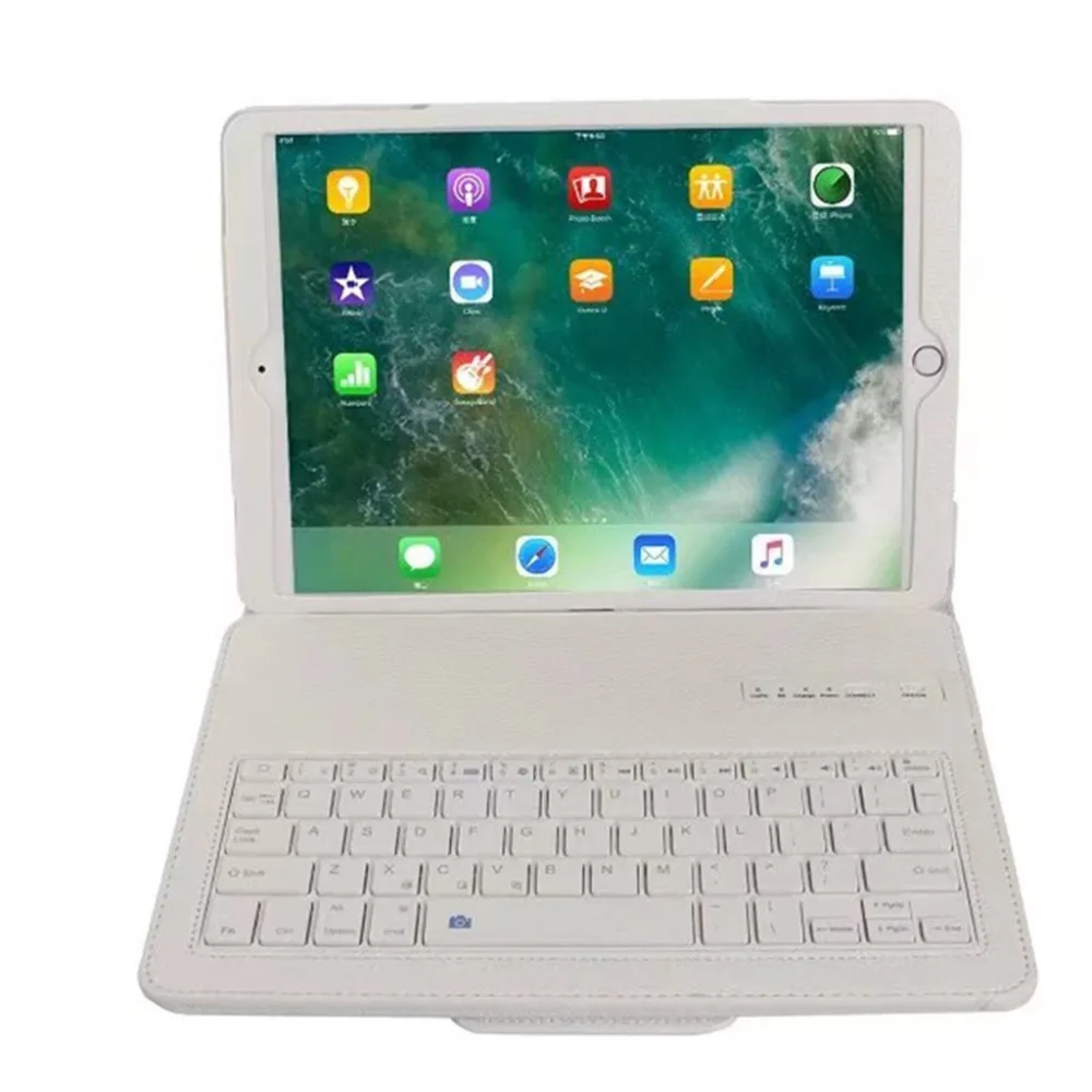 Для iPad Pro 10,5 дюймов тонкий корпус Стенд чехол Беспроводное покрытие клавиатуры Bluetooth 4,12