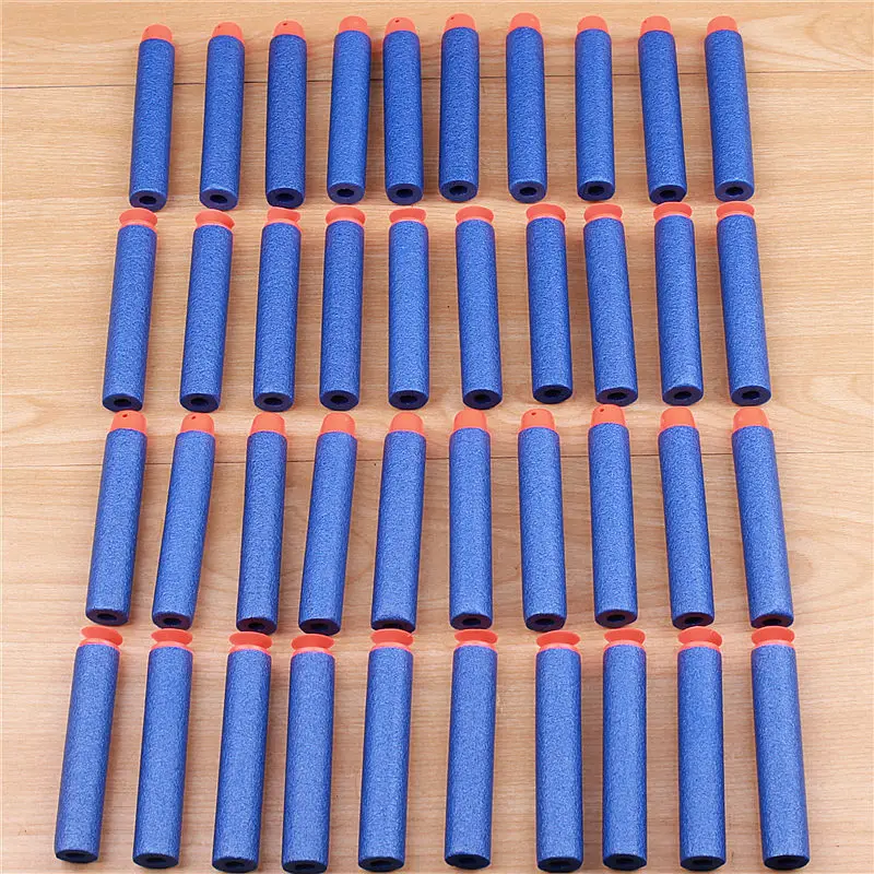 100 pcs 7.2cm EVA soft blue bullet for airguns military sucker dart Standard hollow hole head for kids bullets for nerf toy gun 100 pcs 7.2cm EVA soft blue bullet for airguns military sucker dart Standard hollow hole head for kids bullets for nerf toy gun