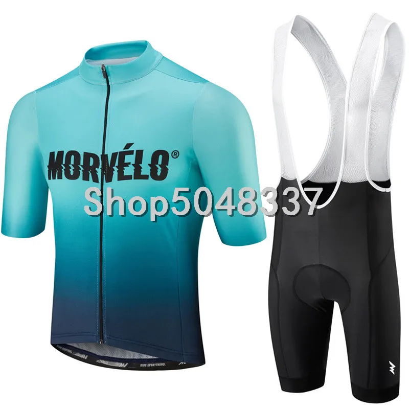 Morvelo Мужская одежда для велоспорта летние профессиональные велосипедные комплекты велосипедные шорты с коротким рукавом