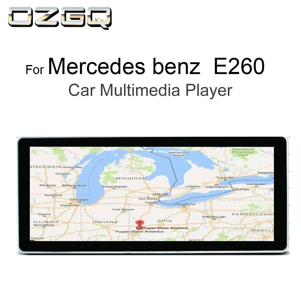 

OZGQ 10.25 inch Android Car Multimedia GPS Autoradio Navigation For 2009-2014 Mercedes benz E260 W212 With Bluetooth WIFI Map