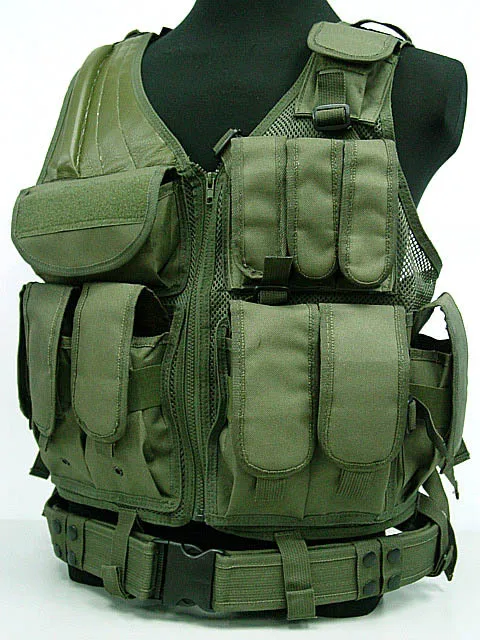 

High Quality Tactical Vest Seal Camouflage Hunting CS Safety Vest Military Protective Training Combat Outdoor Products