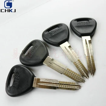 

CHKJ 10PCS/LOT Original Engraved Line Key for 2 in 1 LiShi MIT8 Scale Shearing Teeth Blank Car Key Locksmith Tools For Fiat