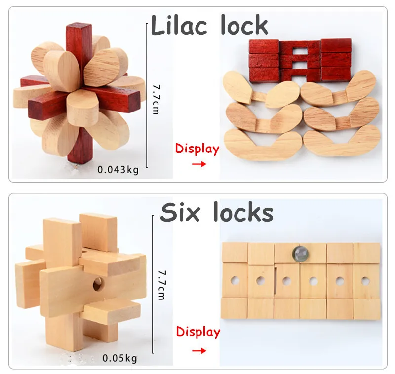 Китайская классическая 3D деревянная головоломка замок игрушки куб игра замок дизайн Головоломка Развивающие игрушки для детей и взрослых