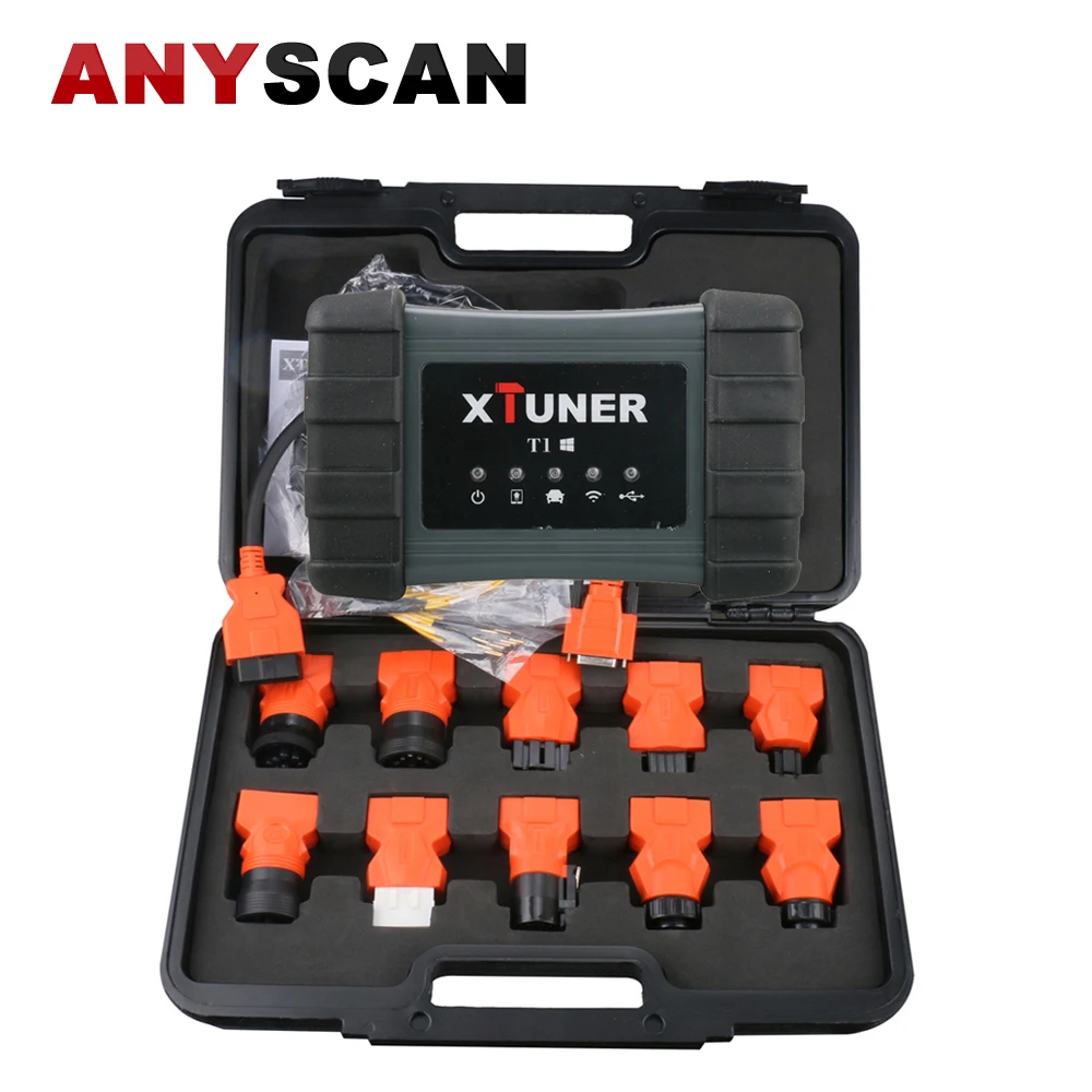 

Original XTUNER T1 Professional HD Heavy Duty Diesel Truck Auto Diagnostic Tool with Special Function DPF Reset Support WiFi