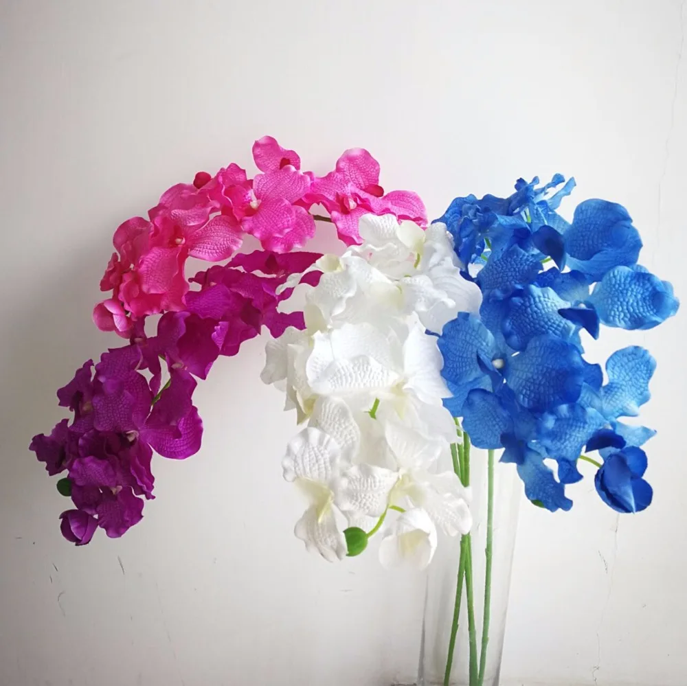 Ткань с одним стеблем Vanda Orchids 95 см/37 4 &quotДлина искусственный фаленопсис баттерфяк