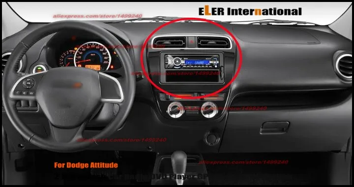 Cheap Liislee For Dodge Attitude 2012~2014 Car Radio Stereo CD DVD Player GPS NAV HD Touch Audio Video S100 Nav Navi Navigation System 1