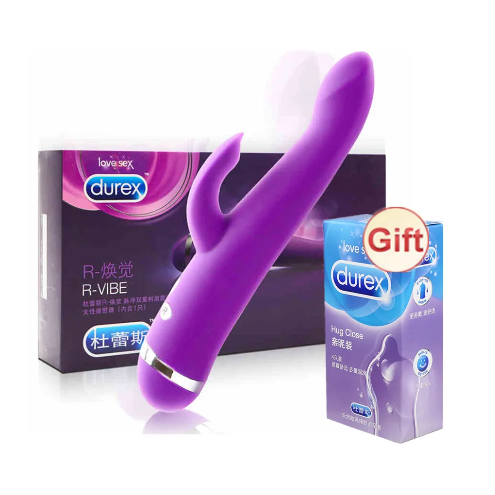 Durex G Spot фаллоимитатор вибратор для женщин двойная вибрация силиконовый женский