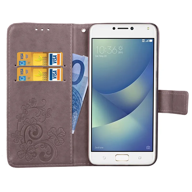Чехол для Asus Zenfone 4 Max ZC554KL кожаный чехол флип телефона крышка|Чехлы-портмоне| |