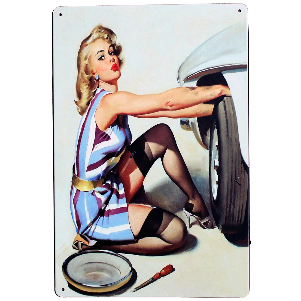 Aliexpress.com : buy garage repair metal tin sign retro plate ...