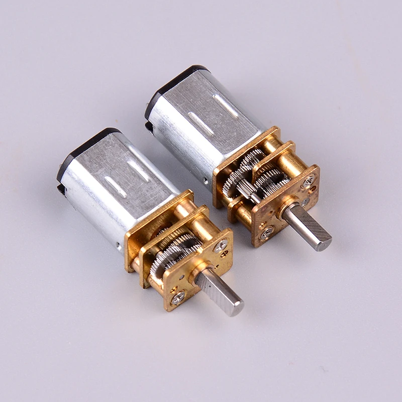 New 1pcs Reducer Motor N20 30/500RPM DC 3/6V Small Geared Motors