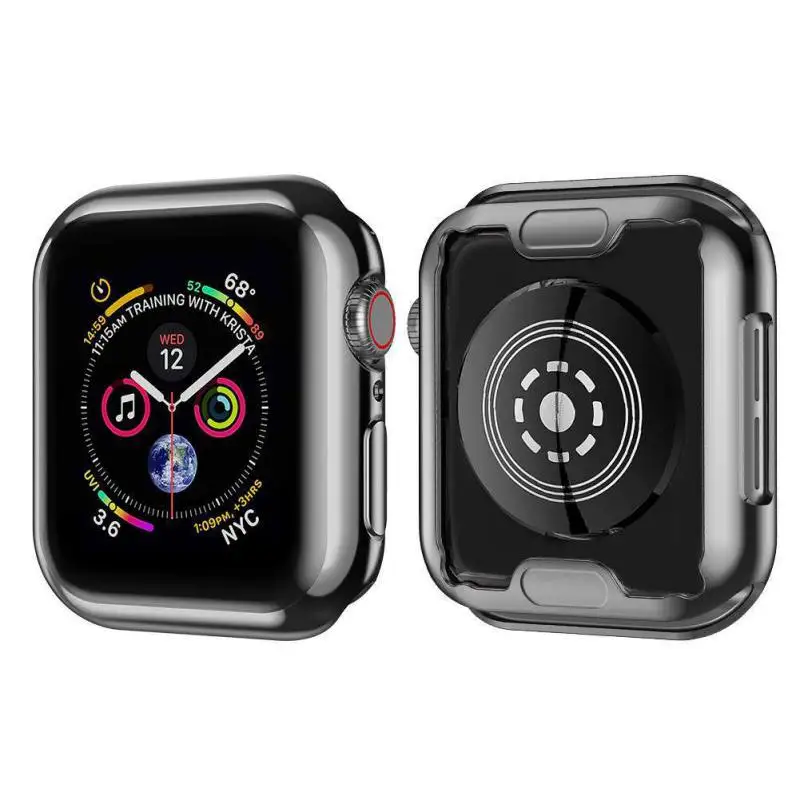 Для Apple Ipad 4th поколения Смарт-часы защитная рамка покрытие из ТПУ 44 мм для Apple Watch, версии 3, 2, 1, 42 мм, 38 мм