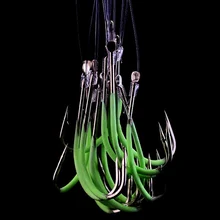 30 шт. изделия для морской рыбалки. Морской рыбалки. Крючки для ночной светильник. Различные модели. Прост в использовании