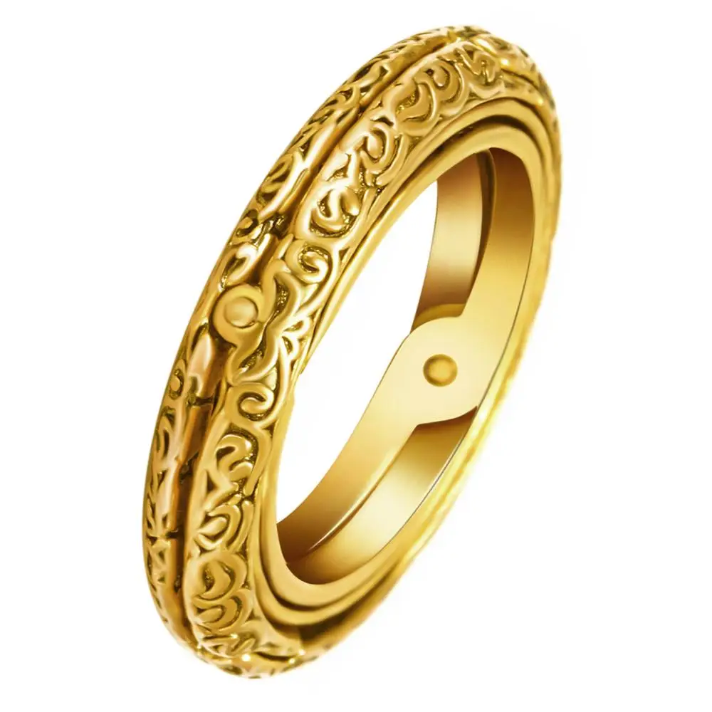 

New Design Creative Astronomical Ball Rings Exquisite Vintage Gold Cosmic Ring Constellation Finger Ring Jewelry Gift For Lovers