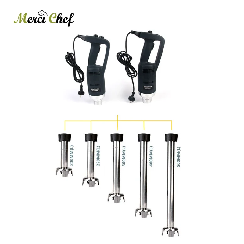

500W Hand Blender New Commercial Kitchen Hand Held Blender Immersion Mixer Electric Mount Rack Mixer Juicer Food Processor