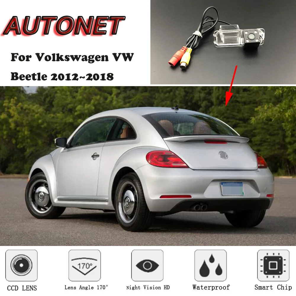 AUTONET резервная камера заднего вида для VW Volkswagen Жук 2012 2013 Ночное видение/номерной знак камера