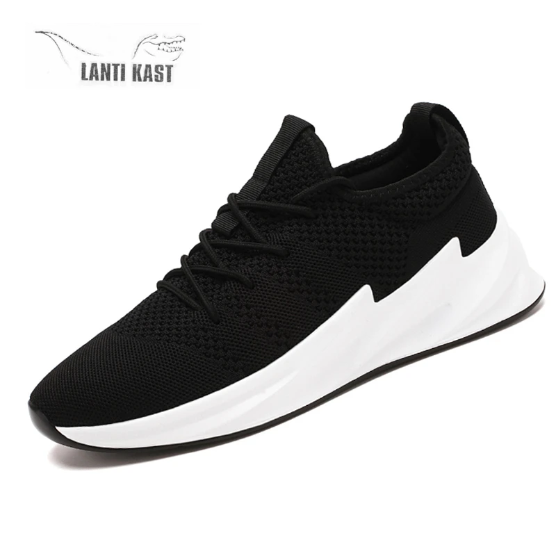 

2019 Mesh Summer Casual Shoes Men Sports Shoes Outdoor Running Sneakers Lightweight Breathable Comfortable Walking Footwear