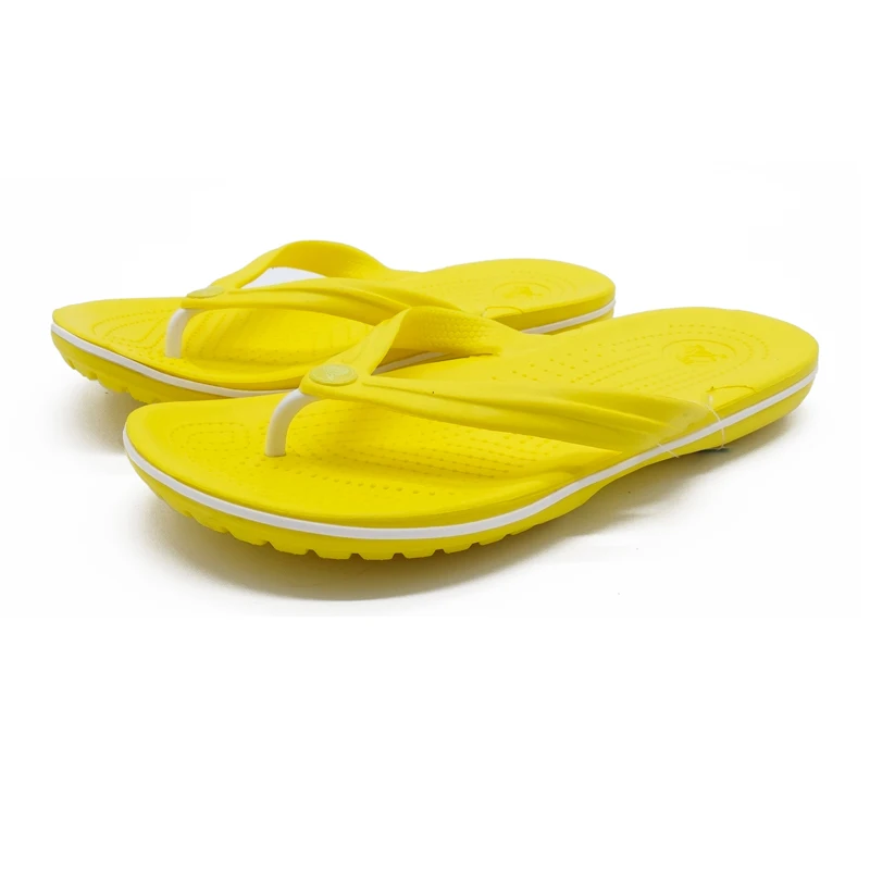 Unisex CROCS White Beach Sandals Summer Male Female Blue Crocs-shoes Comfortable Sandals Outdoor Flip Flops For Summer