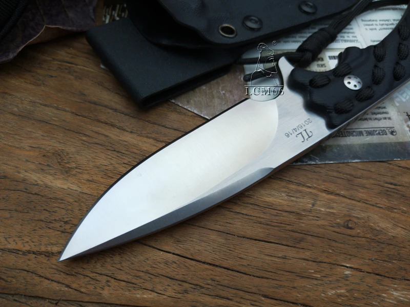 LCM66 охотничий нож тактические маленькие фиксированные ножи, G10 ручка нож для выживания, холодный Кемпинг портативный открытый прямой стальной нож