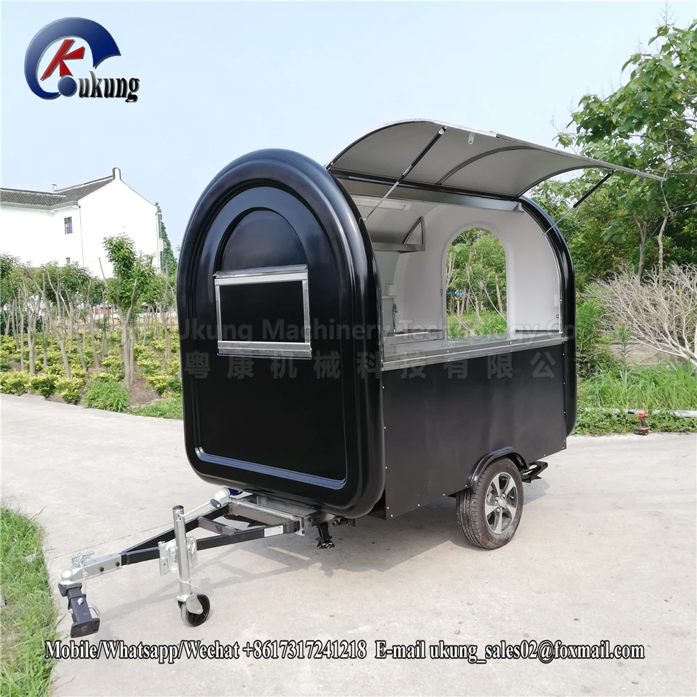 

UKUNG mobile food cart, mobile food trailer, mobile food truck