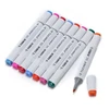 TOUCHNEW Alcohol Markers 30/40/60/80/168 Colors Dual Head Sketch Markers Brush Pen Set For Drawing Manga Design Art Markers ► Photo 2/6