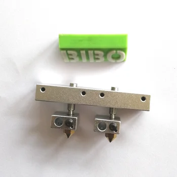 

2 hot Ends and 1 Mount Block for BIBO 3D Printer (Version A)