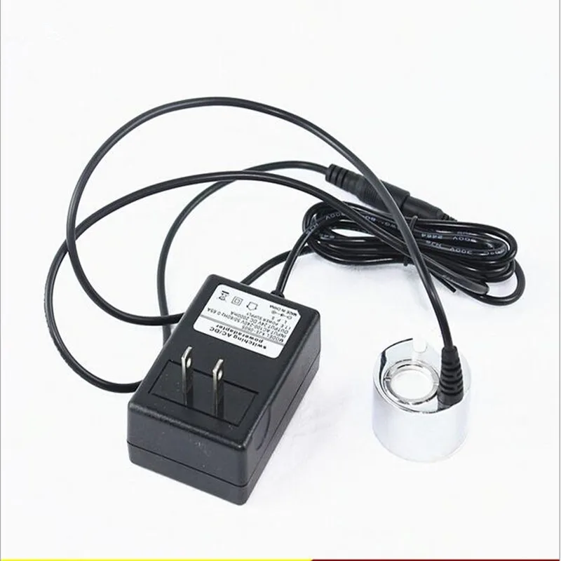 

250ML/H DC24V Single Head Ultrasonic Mist Maker Fogger Humidifiers Atomizer Accessories With Power