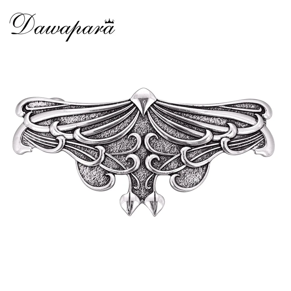 

Dawapara Women Or Girls Eagle Elegant Barrettes Handmade Hair Bows Antique Silver/Antique Gold Hair Stick Accessories Hairpin