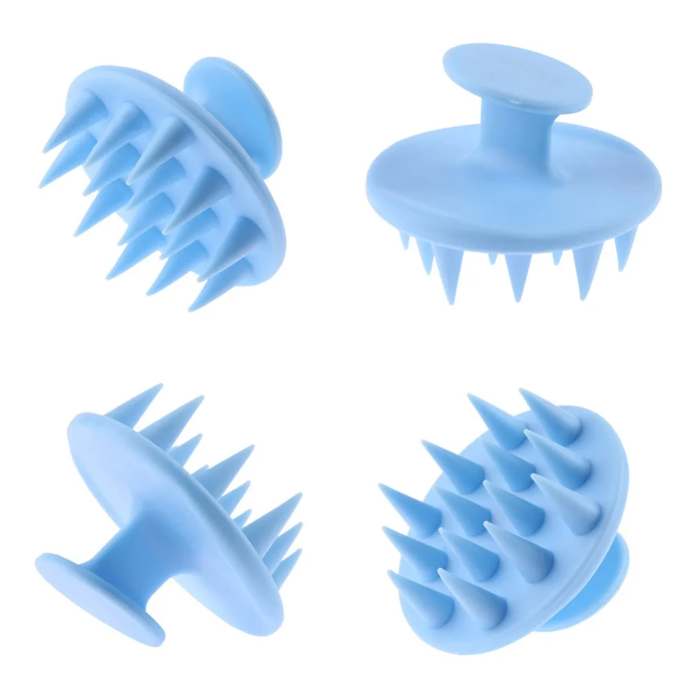 Silicone Shampoo Scalp Brush Massager Shower Body Washing Hair Massage Comb Spa Shower Brush Massage Relax for Family (13)