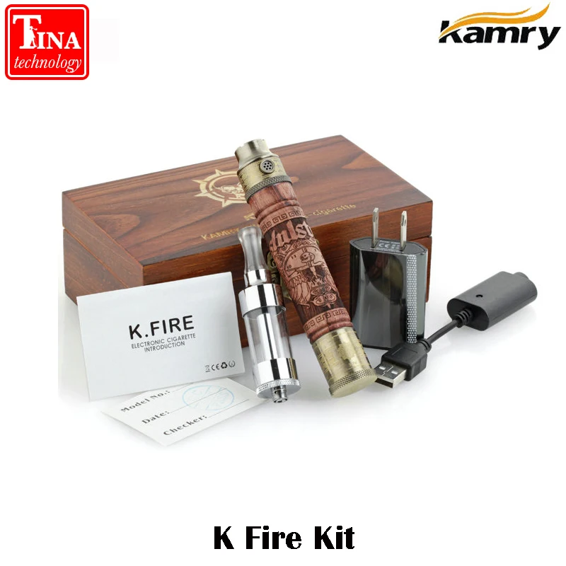 Kamry K Fire electronic cigarette 1100mAh 3.0ml vaporizer electronic cigarette kit with 1*K Fire Battery and 1*X9 V2 Atomizer