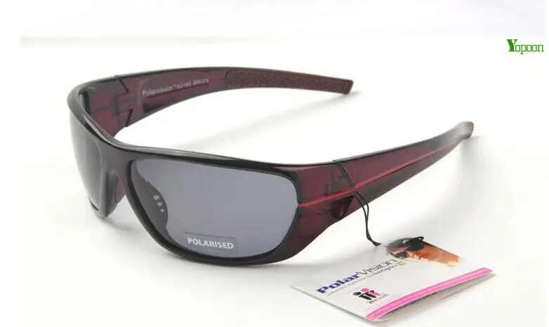 WEST BIKING поляризованные велосипедные очки мужские спортивные велосипедные очки велосипедные солнцезащитные очки MTB велосипедные очки линзы Поляризационные очки - Цвет: Коричневый