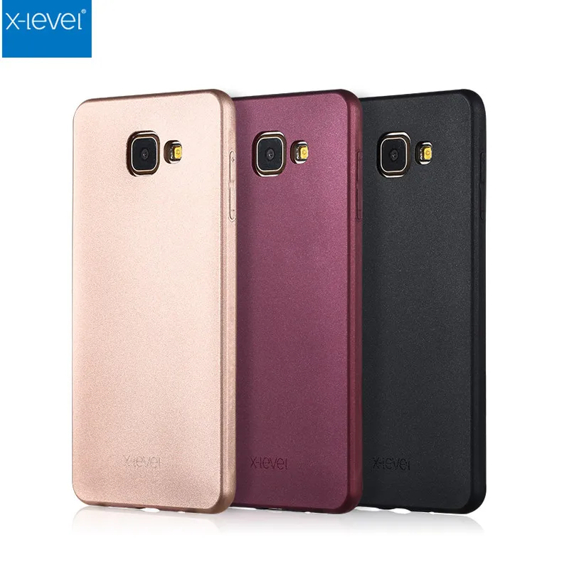 

For Samsung A5 2016 A510 Case Luxury Ultra thin Slim Matte Soft Silicone TPU Armor Shockproof Protective Back Phone Case Cover