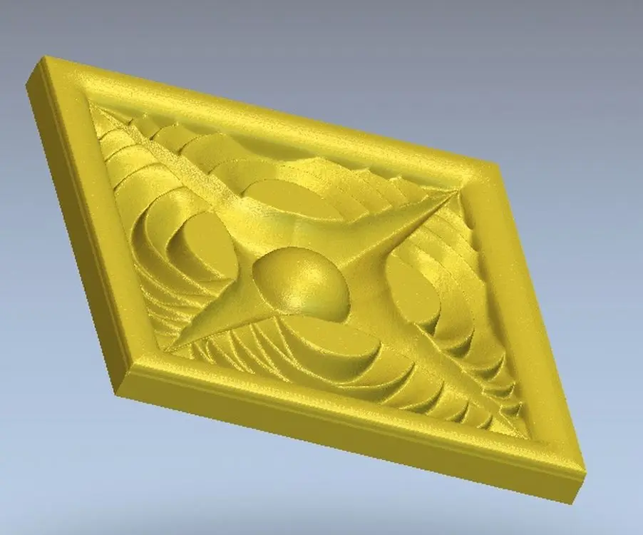 

rosette_70  for cnc in STL file format 3d model relief