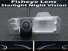 1080P Fisheye Trajectory Tracks Car Rear view Camera For Kia K2 Rio Sedan 2011 2012 2013 2014 2015 Car Reverse Camera