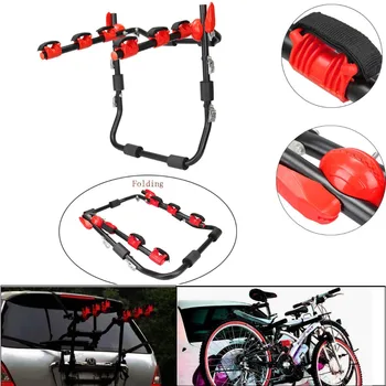 

(Ship from EU) 3 Bikes Universal Car Bicycle Carrier Bicycle Car Rack Rear Carrier Bicycle