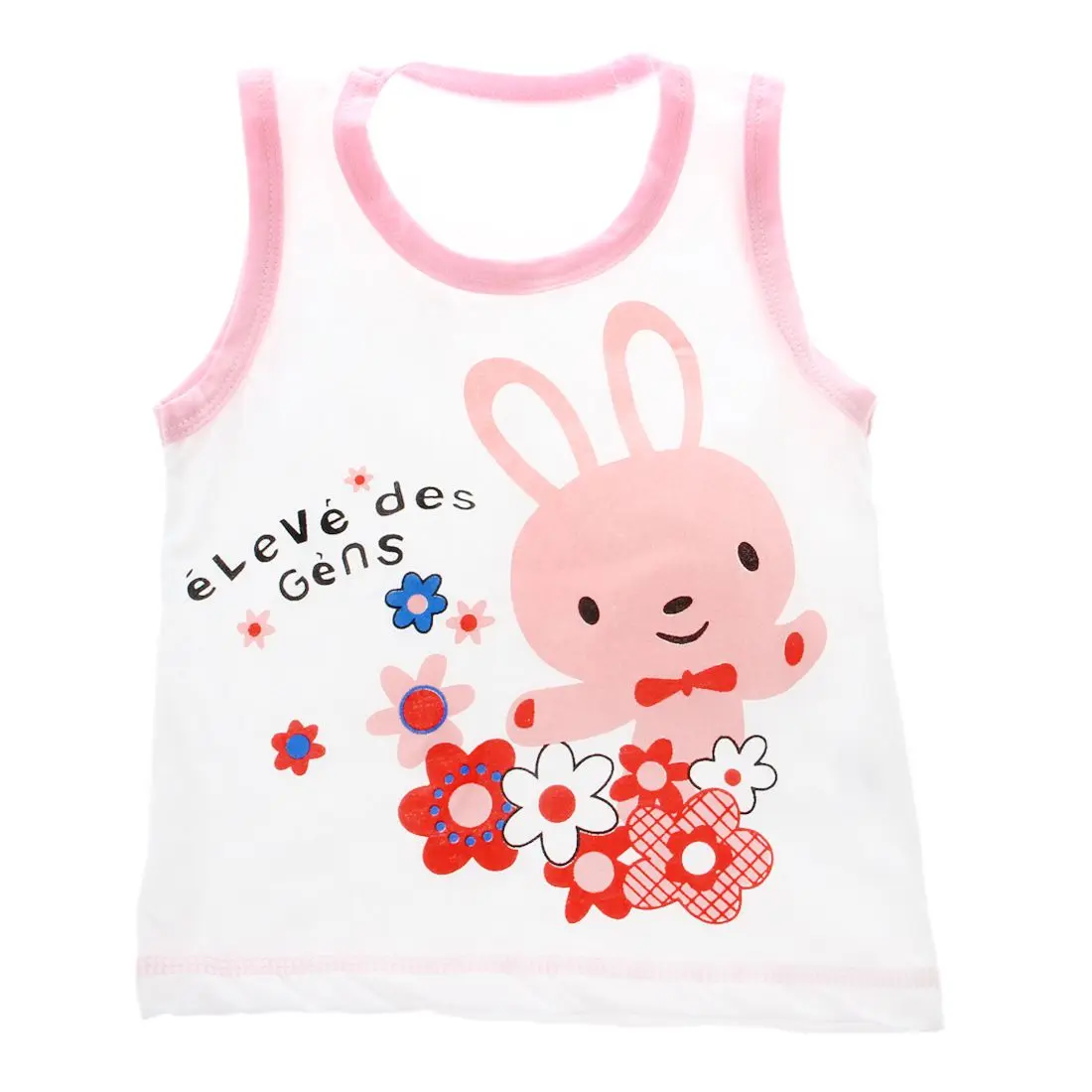 Одежда для малышей Комплект для мальчиков и девочек футболка + штаны шорты и майка, комплект детской пижамы, детские футболки новая-розовый