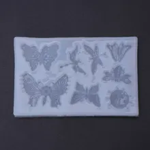 Силиконовые формы бабочки насекомых DIY ювелирных изделий украшения торт конфеты хлебобулочные изделия