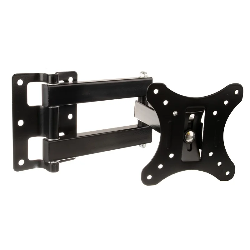 Black Articulating Adjule Swivel Tilt Led Lcd Tv Wall Mount Black Articulating Adjule Swivel Tilt Led Lcd Tv Wall Mount Brackets 14 37 Steel Support 25kg Stand Yb140 Sz