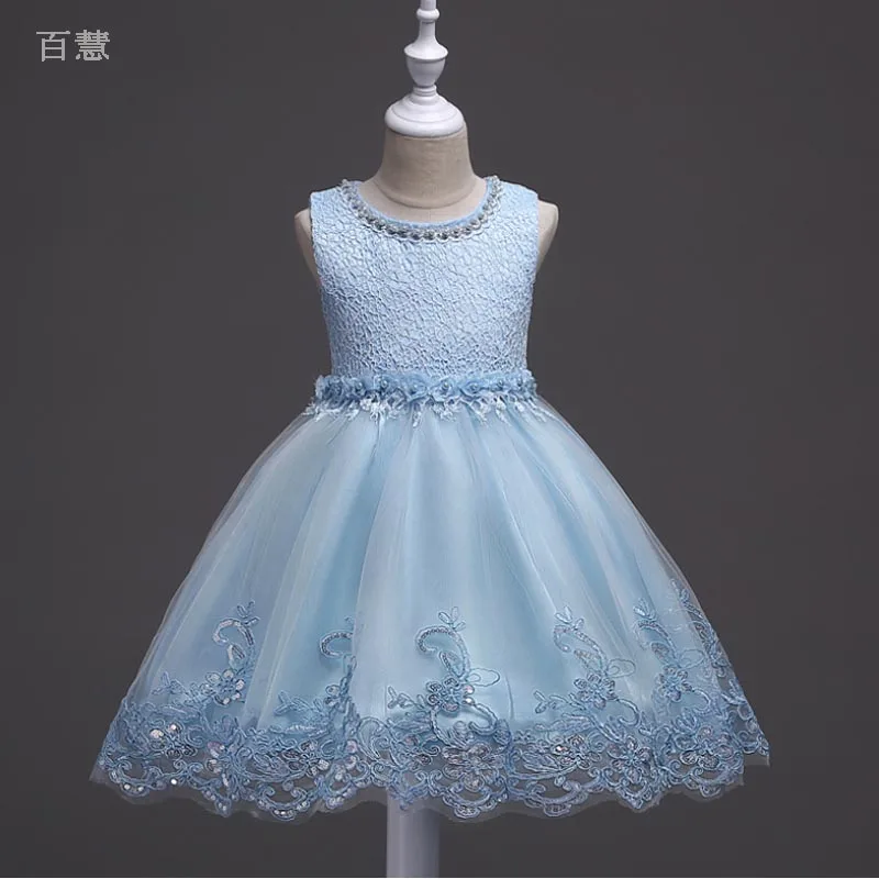 

Sequin Party Princess Dress Kids vest Sleeveless yarn Dresses Birthday Ball Gown Dresses for Girl Kids Baby Children's clothing
