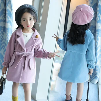 

3-13T Fashion Winter Girls Coat Kids Children Clothes Infantil New Girls Jackets Casaco Hooded Baby Outerwear Clothing