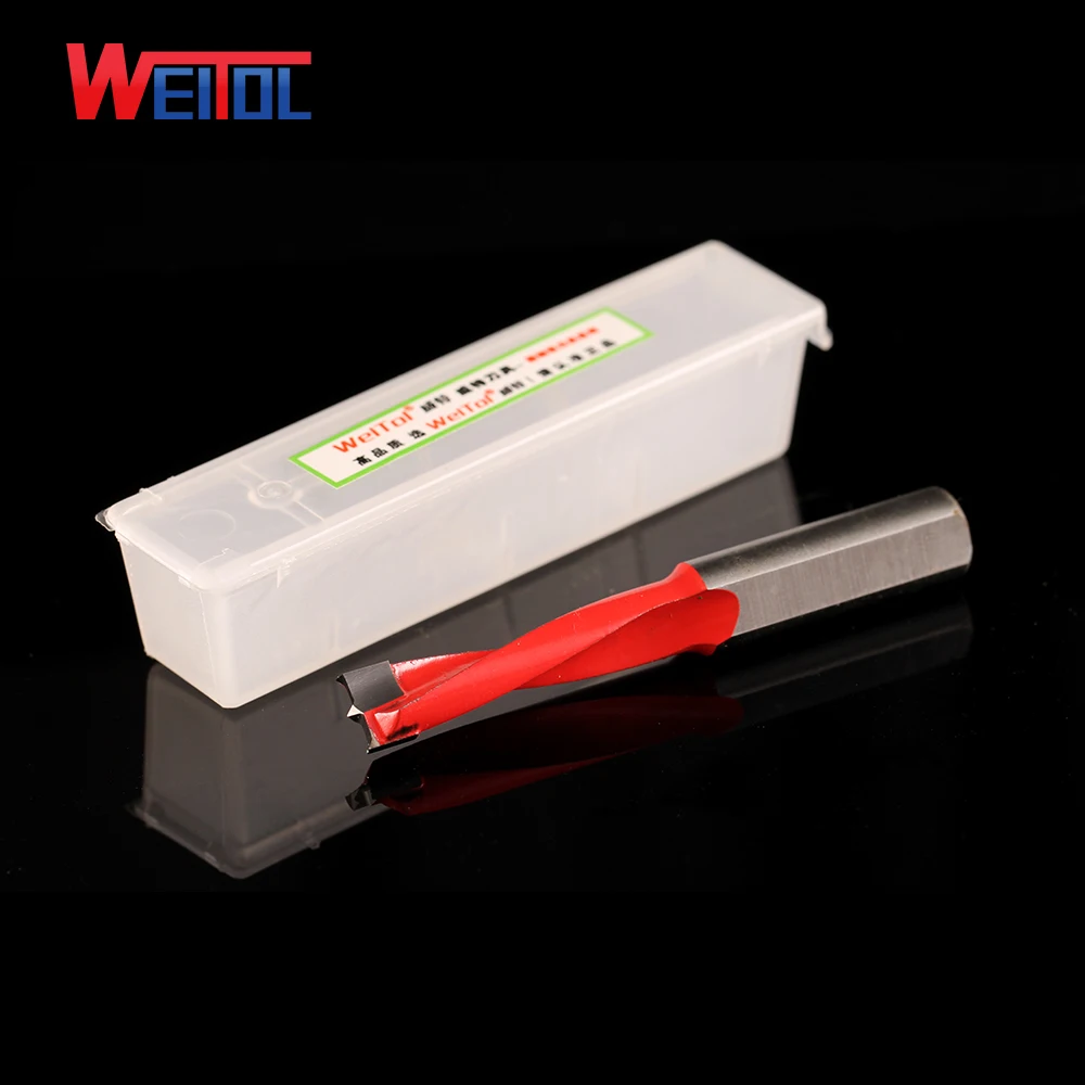 Weitol 1 pcs free shipping router bit for wood Carbide end mill Woodworking row drilling for boring machine Gang drills for wood