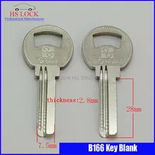 Справа Ванна эмбрион для замочной скважины в двери пустой ключ корпус ключа для вертикальный ключ режущая машина B166