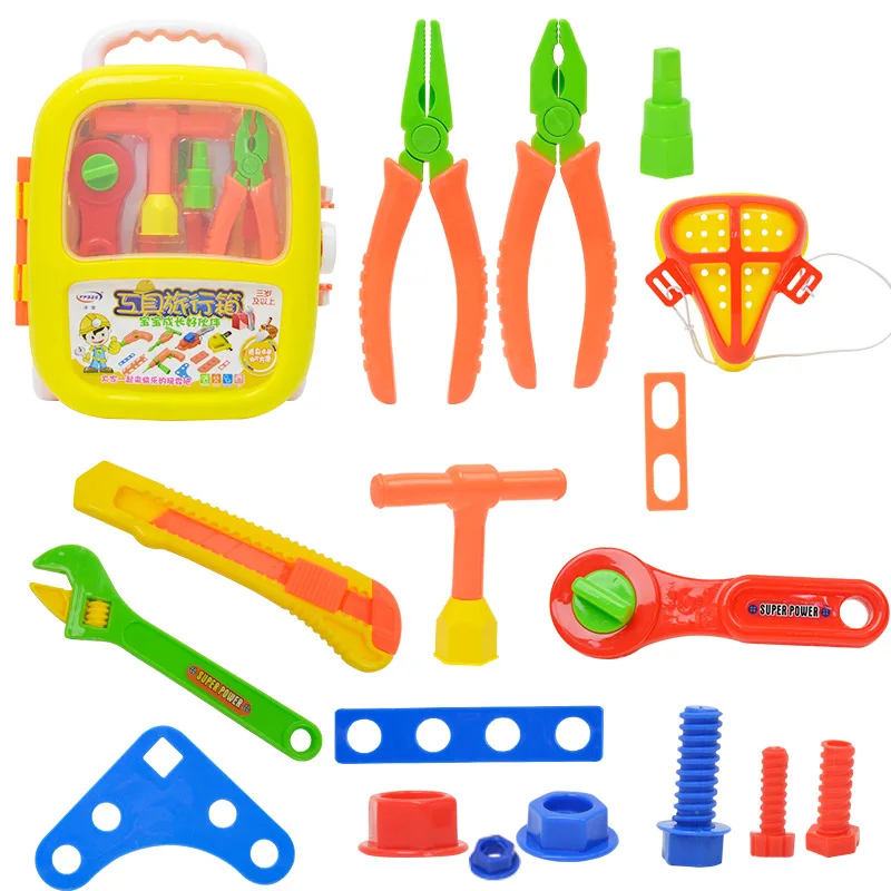 Boys Playhouse Tool Toys Kits Simulation Plastic Maintenance Repair