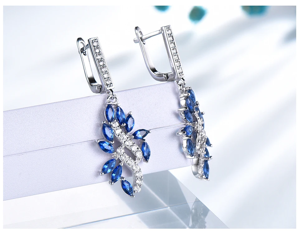 UMCHO-Sapphire--925-sterling-silver-earrings-for-women-EUJ088S-1pc (6)