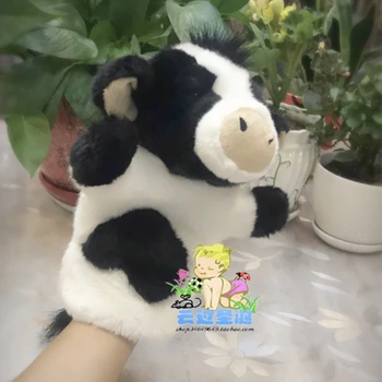 

New Stuffed Toys Dolls Big Hand Puppet Cow Doll Gifts Safe Children'S Toy Store