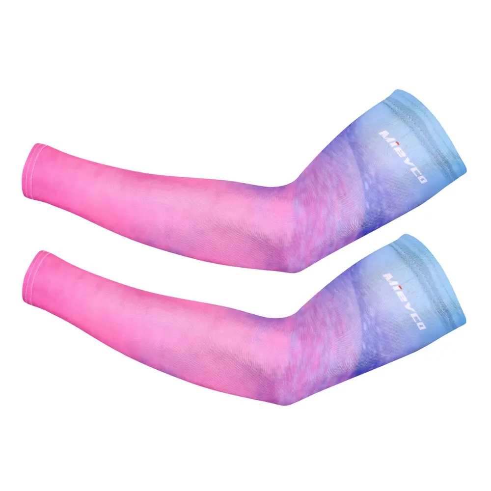 1Pcs UV Protection Running Cycling Arm Warmers Basketball Volleyball Arm Sleeves Bicycle Bike Arm Covers Golf Sports Elbow Pads 4
