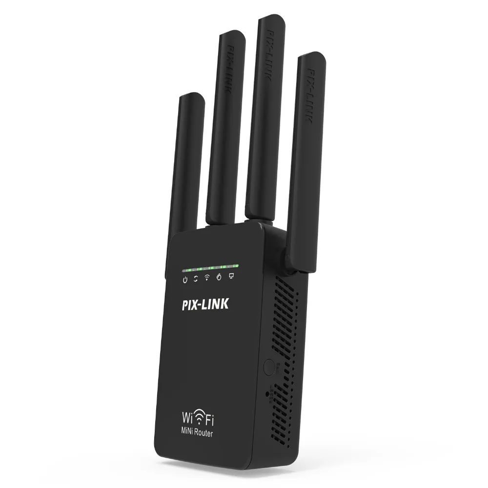 PIXLINK N300 WI FI ретранслятор точка доступа маршрутизатора Беспроводной 300 Мбит/с