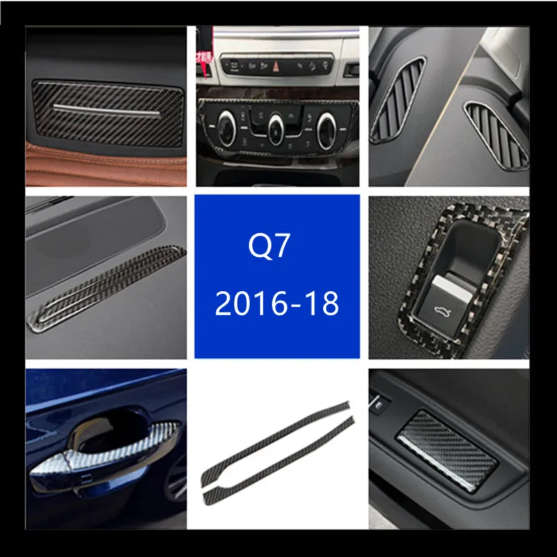 Buy Carbon fiber Rearview mirror Trim Strips For Audi