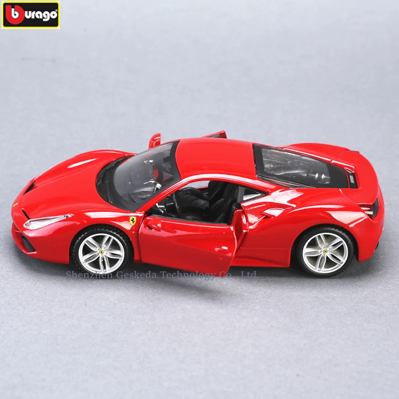 Bburago 1:32 Ferrari 458 высокая имитация автомобиля модельная форма-легкоплавкий Металл Модель игрушки подарок имитация сплава автомобиля коллекция